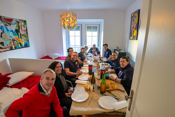 Convívio à mesa